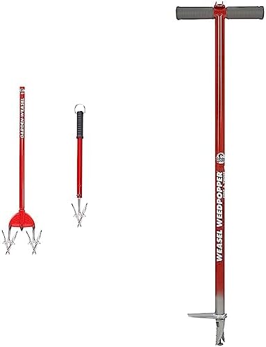 Coltivatori e Motocultivatori  | Cultivatore Rotativo 2-In-1 91206 – Motocoltivatore & 95204 Weedpopper Passo & Torcere, Rimozione Facile delle Erbacce, Senza Chimici, Pulizia Facile, Resistente alle Intemperie e alla Ruggine Coltivatori e Motocultivatori Coltivatori e Motocultivatori