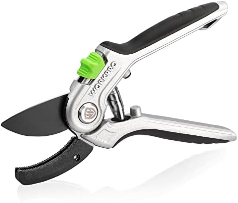 Forbici da giardinaggio e forbici  | Forbici da Potatura da Giardino Anvil, Forbici da Giardino da 8″ Heavy Duty con Manico Ergonomico, Utensili da Giardino a Risparmio Energetico per Rami Spessi e Secchi e Piante Morte Forbici da giardinaggio e forbici Forbici da giardinaggio e forbici