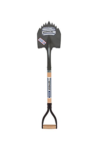 Pale da giardinaggio  | 49164 Sv-Dt35 Super Shovel, Manico in Legno di 29″, Impugnatura D in Acciaio Pale da giardinaggio Pale da giardinaggio