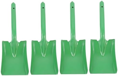 Pale da giardinaggio  | 4Pezzi Paletta per Carbone Paletta da Giardino per Piantare Piccole Palette da Giardinaggio Spade per Piantare Padella per Ceneri da Grill Paletta per Trapianto da Giardino Paletta Quadrata Strumenti per Giocattoli Casa Paletta per Terreno Paletta in Ferro per Scavare Mini Pale da giardinaggio Pale da giardinaggio