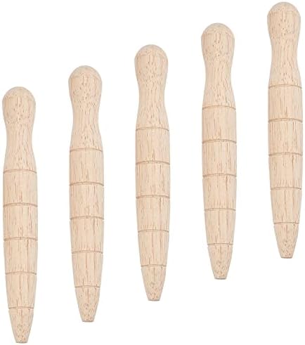 Piantatori di bulbi  | 5Pezzi Dibber in Legno per Piante, Strumento per Giardinieri, Dibber per Semi, Dibber per Bulbi, Attrezzi per la Semina di Seedling, Utensili per la Piantagione di Piante nel Giardino Piantatori di bulbi Piantatori di bulbi