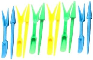 Set di attrezzi da giardinaggio  | 6 Set di Dibber Multicolore per Piantare Seedlings, Strumento da Giardino in Plastica, Widger per Semi, Dibber per Seedlings, Strumento per Seme e Scavare, Set di Strumenti da Giardino per Trapianto e Piantagione Set di attrezzi da giardinaggio Set di attrezzi da giardinaggio