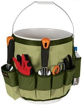 Set di attrezzi da giardinaggio  | Borsa da lavoro per giardinaggio, organizer per attrezzi da giardino, secchio per attrezzi, organizer per attrezzi piccoli, borsa da trasporto per uomini, borsa per infermieri, kit da giardino, toolkit, borsa da uomo, borsa multifunzione. Set di attrezzi da giardinaggio Set di attrezzi da giardinaggio