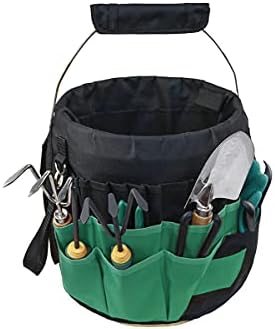 Set di attrezzi da giardinaggio  | Borsa per Attrezzi da Giardinaggio con 42 Tasche – Multifunzionale e Resistente in Oxford/Canvas per Uomini Set di attrezzi da giardinaggio Set di attrezzi da giardinaggio