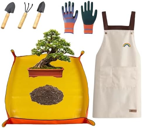 Set di attrezzi da giardinaggio  | Set di Strumenti da Giardinaggio da Interno 6Pz – Regali di Giardinaggio Perfetti per Uomini, Ideale per Appassionati di Piante e Amanti delle Succulente Set di attrezzi da giardinaggio Set di attrezzi da giardinaggio