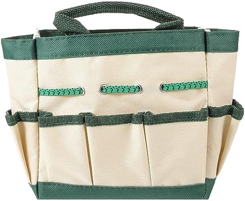 Set di attrezzi da giardinaggio  | Strumenti Manuali Borsa per Giardinaggio Deluxe Borsa di Stoccaggio per Strumenti da Giardino in Tela Borsa Organizzatrice Grande e Resistente Borsa per Stoccaggio da Giardinaggio Strumenti Meccanici Set di attrezzi da giardinaggio Set di attrezzi da giardinaggio