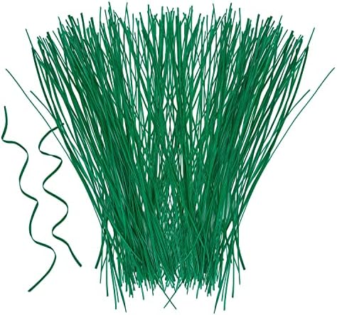 Spago da giardino e legature a spirale  | Fascette per Piante – Fascette da 20 cm per Piante Rampicanti – Fascette da Giardino Riutilizzabili, Spago da Giardino per Piante, Viti, Corde e Sacchetti – Confezione da 1, Verde Spago da giardino e legature a spirale Spago da giardino e legature a spirale