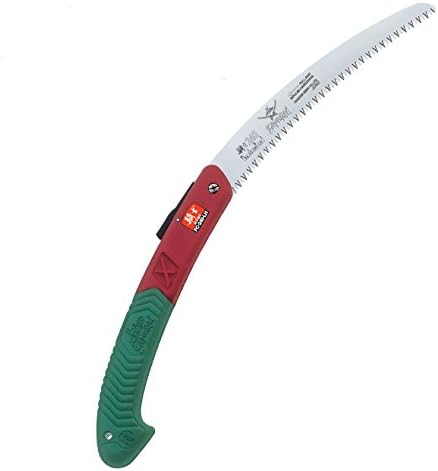 Seghe da giardinaggio  | Samurai Kisi Fc-24-Lh / 9 1/2″ (24Cm) Sega Pieghevole a Lama Curva Fabbricata in Giappone Seghe da giardinaggio Seghe da giardinaggio